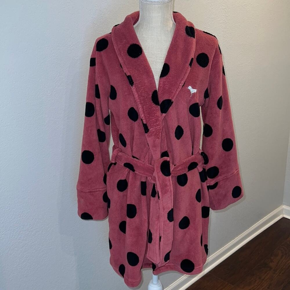 Victoria’s Secret Pink - Polka Dot Robe - Size XS/S